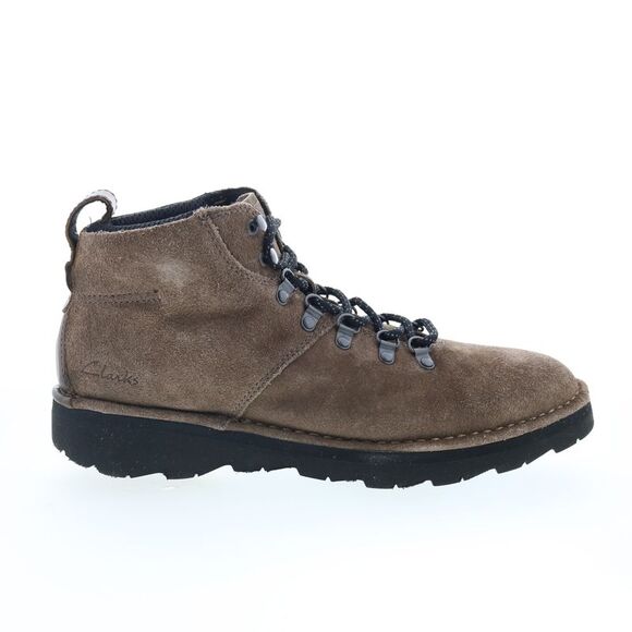 Clarks Mens Craftdale Hike Gray Boots (NWT)